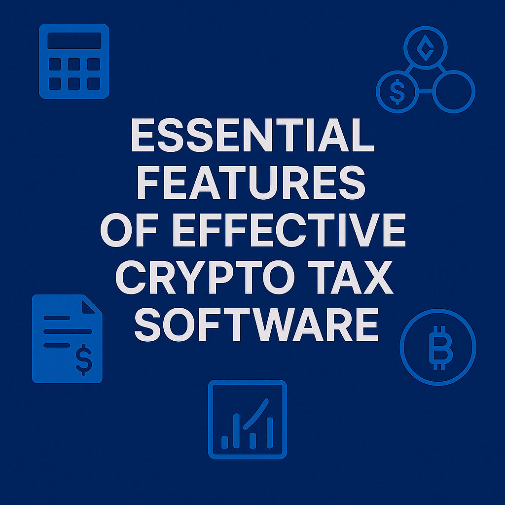 Essential Features of Effective Crypto Tax Software